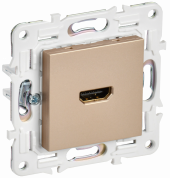 SKANDY Розетка HDMI SK-H01Sa песочный , SK-H10-K98