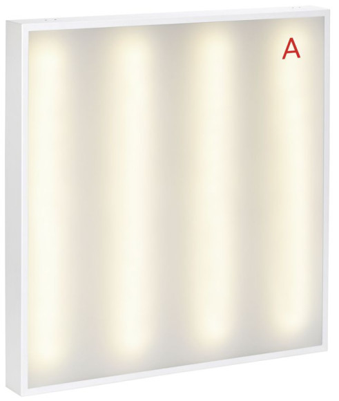 IEK LIGHTING PRO Светильник светодиодный ДВО 2001A 40Вт 4000К IP40 588х588мм Грильято опал БАП 3ч IEK, LTP-DVO1-2001A-40-40-K01