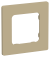 IEK FLITE Рамка 1-местная РУ-1-К-ФлХ хаки IEK, FI-M12-32-20-K59