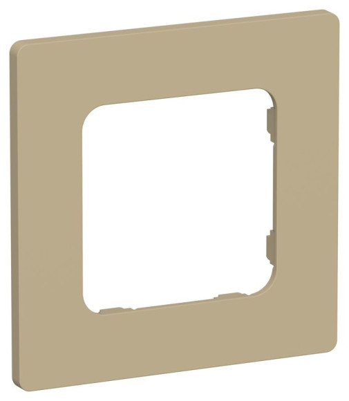 IEK FLITE Рамка 1-местная РУ-1-К-ФлХ хаки IEK, FI-M12-32-20-K59, Classic