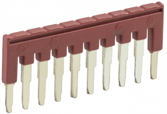 IEK Перемычка для КПИ-2,5мм2 10PIN IEK, YZN11FBS-002-10P