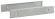 IEK FORMAT Панель цоколя 100х600мм RAL7035 (2шт/компл) IEK, FO-00D-PC-010-060-7035