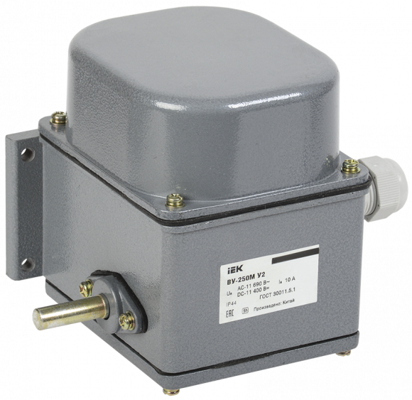 IEK Выключатель концевой ВУ-250М У2, 2 комм. цепи, IP44, IEK, KV-1-250-1
