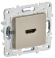IEK SKANDY Розетка HDMI SK-H01Sh шампань , SK-H10-K37