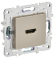 IEK SKANDY Розетка HDMI SK-H01Sh шампань , SK-H10-K37