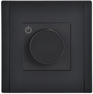 FORTE&PIANO Термостат электронный с индикацией FP152 черный , FP-RT11-K02