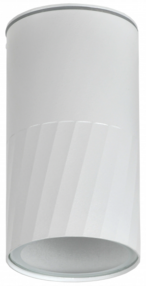 IEK LIGHTING Светильник уличный 5222 потолочный под лампу GU10 IP65 белый IEK, LT-UPU0-5222-GU10-1-K01