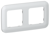 FLITE Рамка 2-местная РУ-2-А-ФлЖ жемчуг IEK, FI-M22-31-20-K36