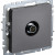 BRITE Розетка TV оконечная РТВ11-0-БрС сталь IEK, BR-A10-O-K46