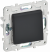 IEK SKANDY Выключатель 1-клавишный 10А SK-V01G графит , SK-V10-0-10-K53