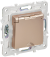 IEK SKANDY Розетка 1-местная с заземлением с защитными шторками и крышкой 16А IP44 SK-R11Sa песочный , SK-R16-16-44-K98