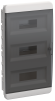 IEK TEKFOR Корпус пластиковый ЩРВ-П-36 IP41 черная прозрачная дверь IEK, TF5-KP12-V-36-41-K01-K03 IEK TEKFOR Корпус пластиковый ЩРВ-П-36 IP41 черная прозрачная дверь IEK, TF5-KP12-V-36-41-K01-K03