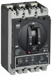 ARMAT Автоматический выключатель в литом корпусе 3P типоразмер D 50кА 160А расцепитель электронный стандартный IEK, AR-MCCB-3D-050-0160A-ELSC