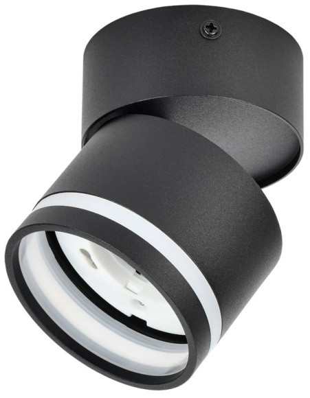 IEK LIGHTING Светильник 4034 настенно-потолочный под лампу GX53 черный IEK, LT-USB0-4034-GX53-1-K02