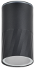 IEK LIGHTING Светильник уличный 5222 потолочный под лампу GU10 IP65 черный IEK, LT-UPU0-5222-GU10-1-K02