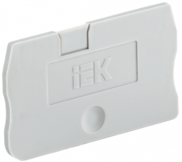 IEK Заглушка для КПИ 2в-1,5/2,5 серая IEK, YZN11D-ZGL-002-K03