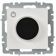 BRITE Термостат электронный с индикацией ТС10-1-БрБ белый , BR-RT11-K01