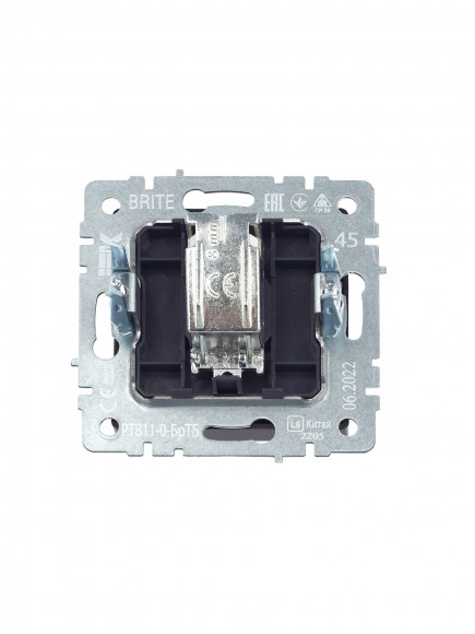 IEK BRITE Розетка TV оконечная РТВ11-0-БрТБ темная бронза , BR-A10-O-K45