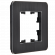IEK BRITE Рамка 1-местная РУ-1-1-Бр металл черный RE AL IEK, BR-M12-M-21-K02 IEK BRITE Рамка 1-местная РУ-1-1-Бр металл черный RE AL IEK, BR-M12-M-21-K02