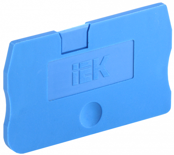 IEK Заглушка для КПИ 2в-1,5/2,5 синяя IEK, YZN11D-ZGL-002-K07