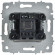 IEK BRITE Выключатель 1-клавишный 10А ВС10-1-0-БрАБ арктический белый IEK, BR-V10-0-10-K91