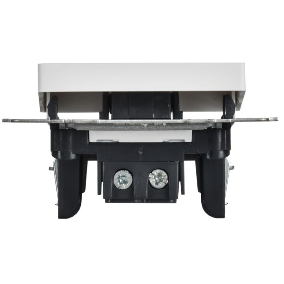 IEK BRITE Выключатель 1-клавишный 10А ВС10-1-0-БрАБ арктический белый IEK, BR-V10-0-10-K91