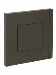 FORTE&PIANO Заглушка с суппортом FP341 серый , FP-PL10-K03