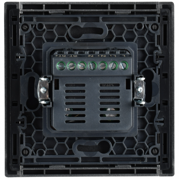 IEK FORTE&PIANO Термостат электронный с индикацией FP552 сталь , FP-RT11-K46