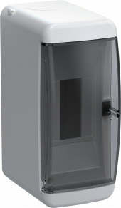 TEKFOR Mini Корпус пластиковый КМПн-2 IP41 белый IEK, TFM-KP73-N-02-41-K01-K01