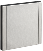 FORTE&PIANO Заглушка с суппортом FP741M металл никель IEK, FP-PL10-M-K50