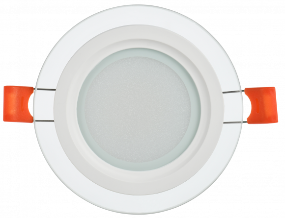 IEK LIGHTING Светильник светодиодный ДВО 1620 со стеклом круг 6Вт 3000К IP20 IEK, LDVO0-1620-06-3000-K01