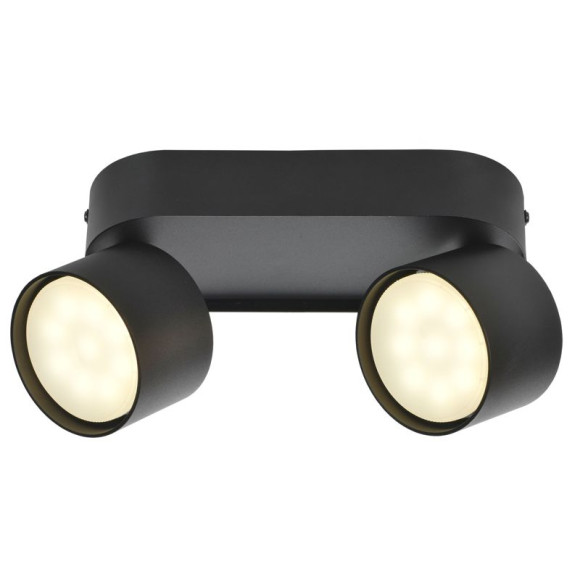 IEK LIGHTING Светильник 4042 настенно-потолочный под лампу 2хGX53 черный IEK, LT-USB0-4042-GX53-1-K02