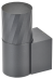 IEK LIGHTING Светильник уличный 5220 настенный под лампу GU10 IP65 серый IEK, LT-UBU0-5220-GU10-1-K03