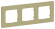 IEK FLITE Рамка 3-местная РУ-3-К-ФлО оливковый IEK, FI-M32-32-20-K26, Classic IEK FLITE Рамка 3-местная РУ-3-К-ФлО оливковый IEK, FI-M32-32-20-K26, Classic