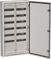 TITAN 5 Корпус металлический ЩРн-168 (2х84) 1085х570х140мм IP54 серый (одна дверь) IEK, TI5-50-N-2X084-54-7035