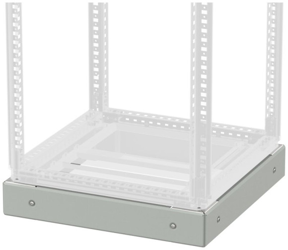 IEK FORMAT Панель цоколя 100х1000мм RAL7035 (2шт/компл) IEK, FO-00D-PC-010-100-7035