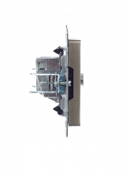 IEK BRITE Розетка TV оконечная РТВ11-0-БрШ шампань , BR-A10-O-K37