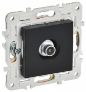 SKANDY Розетка TV оконечная SK-A12Bl черный , SK-A10-O-K02