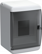 TEKFOR Mini Корпус пластиковый КМПн-4 IP41 белый IEK, TFM-KP73-N-04-41-K01-K01