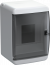 IEK TEKFOR Mini Корпус пластиковый КМПн-4 IP41 белый IEK, TFM-KP73-N-04-41-K01-K01