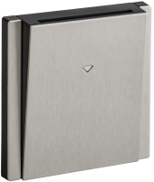 FORTE&PIANO Выключатель карточный 30А FP743M металл никель IEK, FP-V11-0-10-1-M-K50