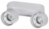 LIGHTING Светильник 4042 настенно-потолочный под лампу 2хGX53 белый IEK, LT-USB0-4042-GX53-1-K01