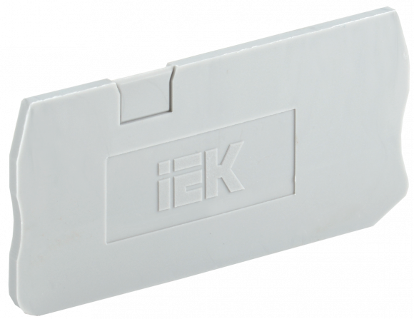 IEK Заглушка для КПИ 3в-1,5/2,5 3 вывода серая IEK, YZN11D-3-ZGL-002-K03
