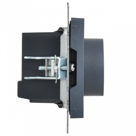 IEK BRITE Термостат электронный с индикацией ТС10-1-БрМ маренго , BR-RT11-K35