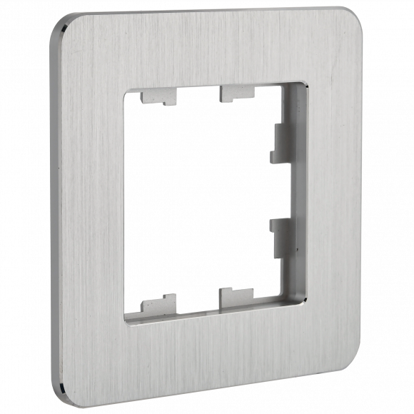 IEK BRITE Рамка 1-местная РУ-1-1-Бр металл алюминий RE AL IEK, BR-M12-M-21-K47 IEK BRITE Рамка 1-местная РУ-1-1-Бр металл алюминий RE AL IEK, BR-M12-M-21-K47