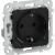 FLITE Розетка 1-местная с заземлением с защитными шторками 16А с USB A+C 20Вт РСЮшс11-0-ФлЧ черный IEK, FI-R14-16-U22-020-K02