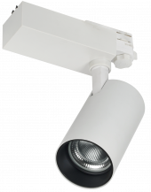 LIGHTING Светильник светодиодный трековый 302 PRO 30Вт 4000К трехфазный 36град белый (3шт/упак) IEK, LDSK-0-302-30-4000-K01-3