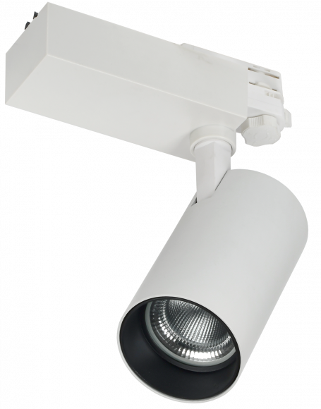 IEK LIGHTING Светильник светодиодный трековый 302 PRO 30Вт 4000К трехфазный 36град белый (3шт/упак) IEK, LDSK-0-302-30-4000-K01-3