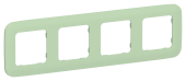 FLITE Рамка 4-местная РУ-4-А-ФлФ фисташковый IEK, FI-M42-31-20-K93