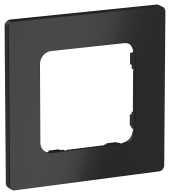 FLITE Рамка 1-местная РУ-1-К-ФлЧ черный IEK, FI-M12-32-20-K02